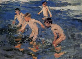 華金 索羅利亞 巴斯蒂達 Bathing 華金 索羅利亞 巴斯蒂達 Bathing